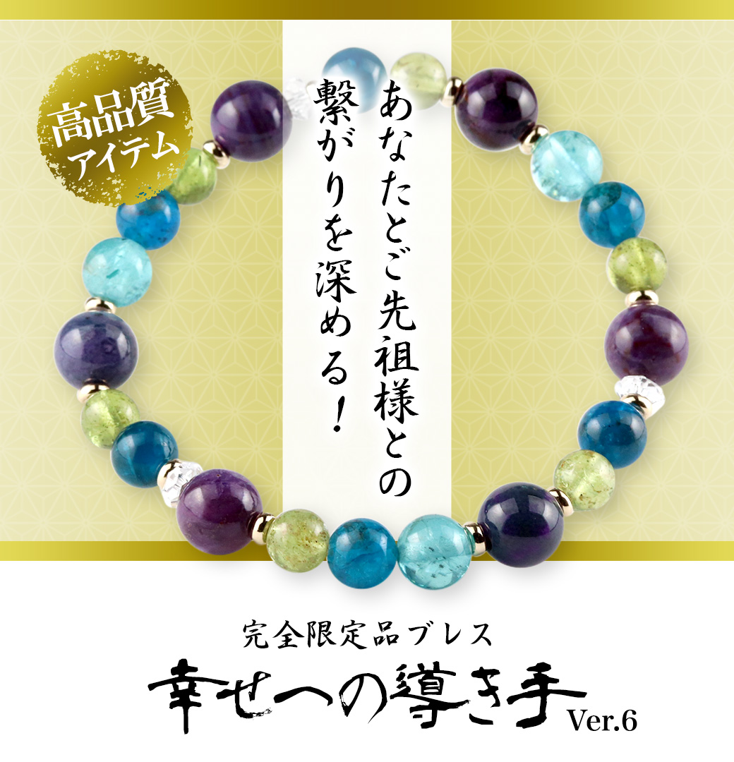 完全限定品ブレス【幸せの導き手Ver.6】
