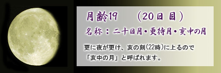今夜の月